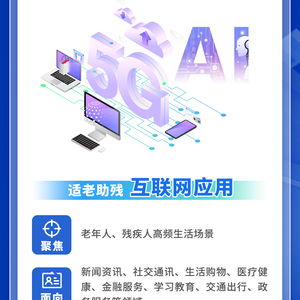 數字適老助殘典型案例推薦啟動 四類產品與服務可申報，信息技術咨詢服務納入重點